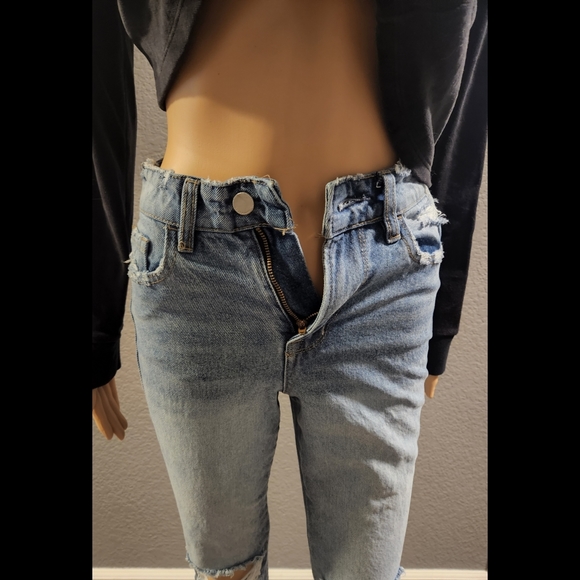 Flying Monkey Distressed Jeans - Picture 6 of 16